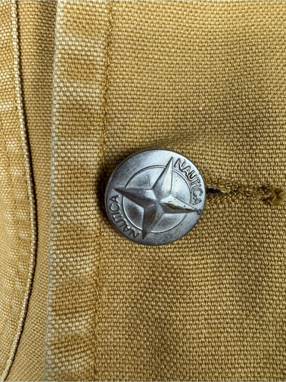 Vintage Y2K Nautica Barn Field Canvas Full Zip Wool Plaid Blanket Liner Coat E - Picture 6 of 13